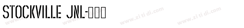 Stockville JNL字体转换